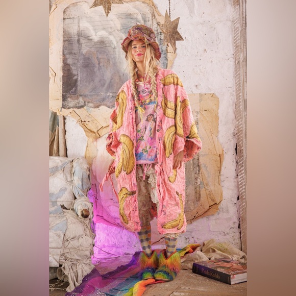 Magnolia Pearl Jackets & Blazers - Magnolia Pearl Funk N' Junk Vijji Kimono